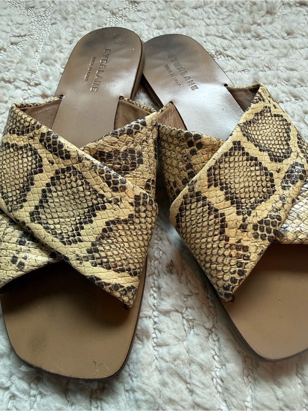 Everlane sandals made in Italy size 8.5